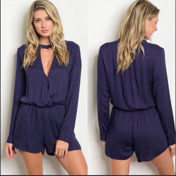 Pants - 💙HOST PICK💙Navy Blue Romper
